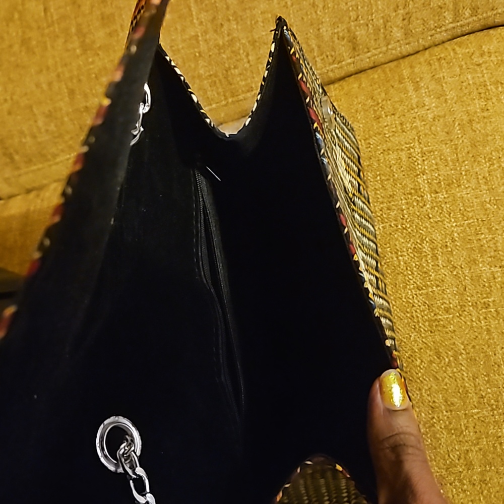 African Handmade Tote Bag, Kenyan Tote - Picture 4 of 6